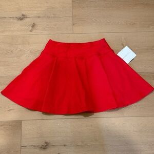 Beyond Yoga Red Athletic Skort